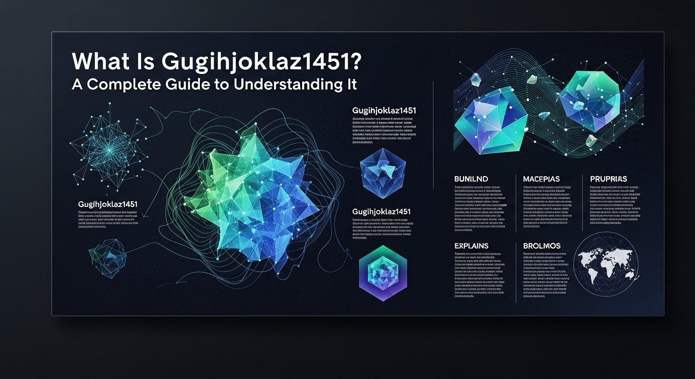What Is gugihjoklaz1451? A Complete Guide to Understanding It