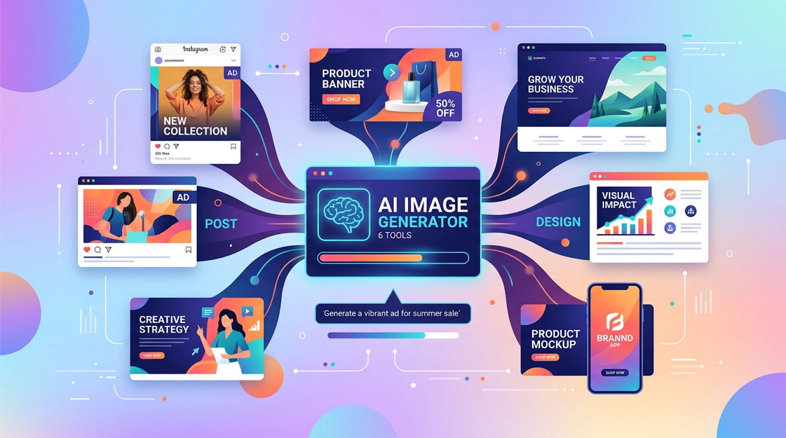 Upgrade Your Business Visual Strategy Using 6 AI Image Generator Tools